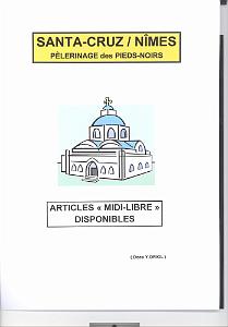 13 NIMES SANTA CRUZ  ARTICLES DU MIDI LIBRE  (1)